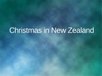 "Christmas in New Zealand"
