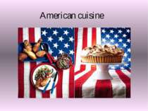 "American cuisine"