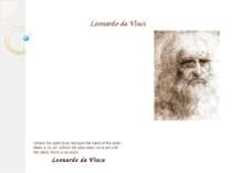 "Leonardo da Vinci"