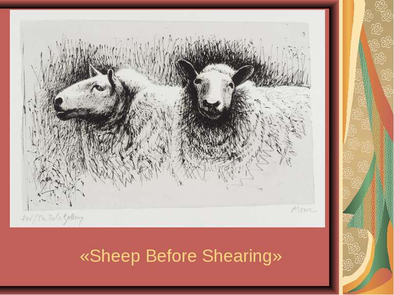 «Sheep Before Shearing»