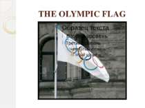 THE OLYMPIC FLAG