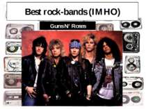 Best rock-bands (IMHO) Guns N' Roses