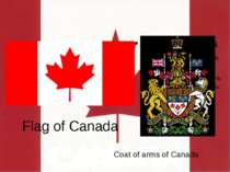 Flag of Canada Coat of arms of Canada
