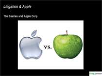 Litigation & Apple The Beatles and Apple Corp