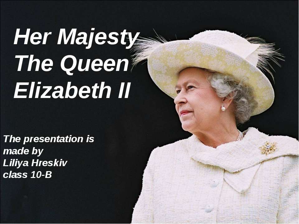 the queen presentation