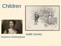 Children Susanna Shakespeare Judith Quiney