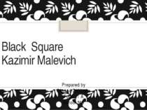 "Black Square Kazimir Malevich"