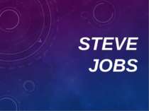 "Steve Jobs"