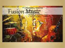 "Fusion music"