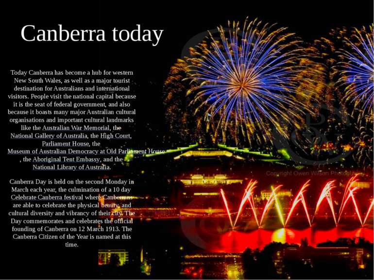 Canberra today Today Canberra has become a hub for western New South Wales, a...