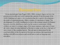 Researches Swiss psychologist Jean Piaget (1896-1980), trying to figure out h...