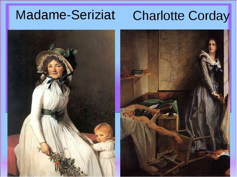 Madame-Seriziat Charlotte Corday