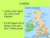 London London is the capital city of the United Kingdom It is the biggest cit...