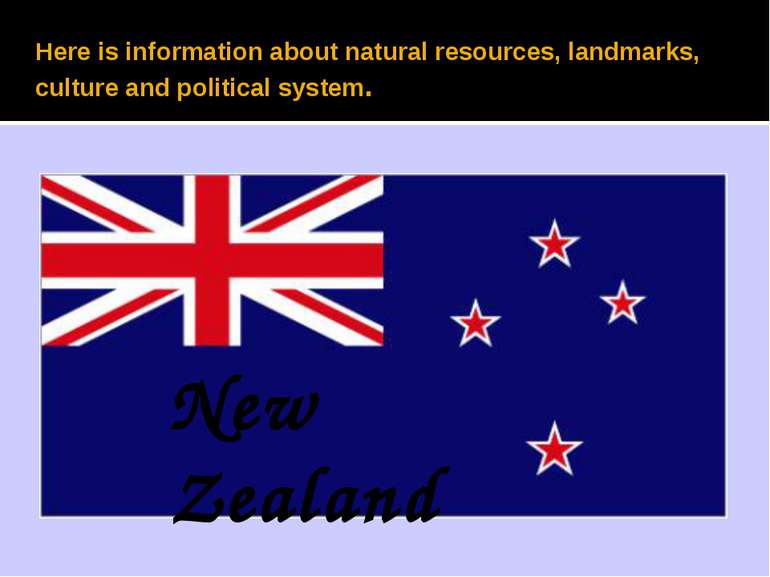Here is information about natural resources, landmarks, culture and political...