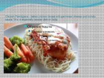 Chicken Parmigiana - baked chicken breast with parmesan cheese and tomato sau...