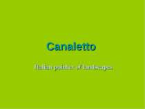 "Canaletto"