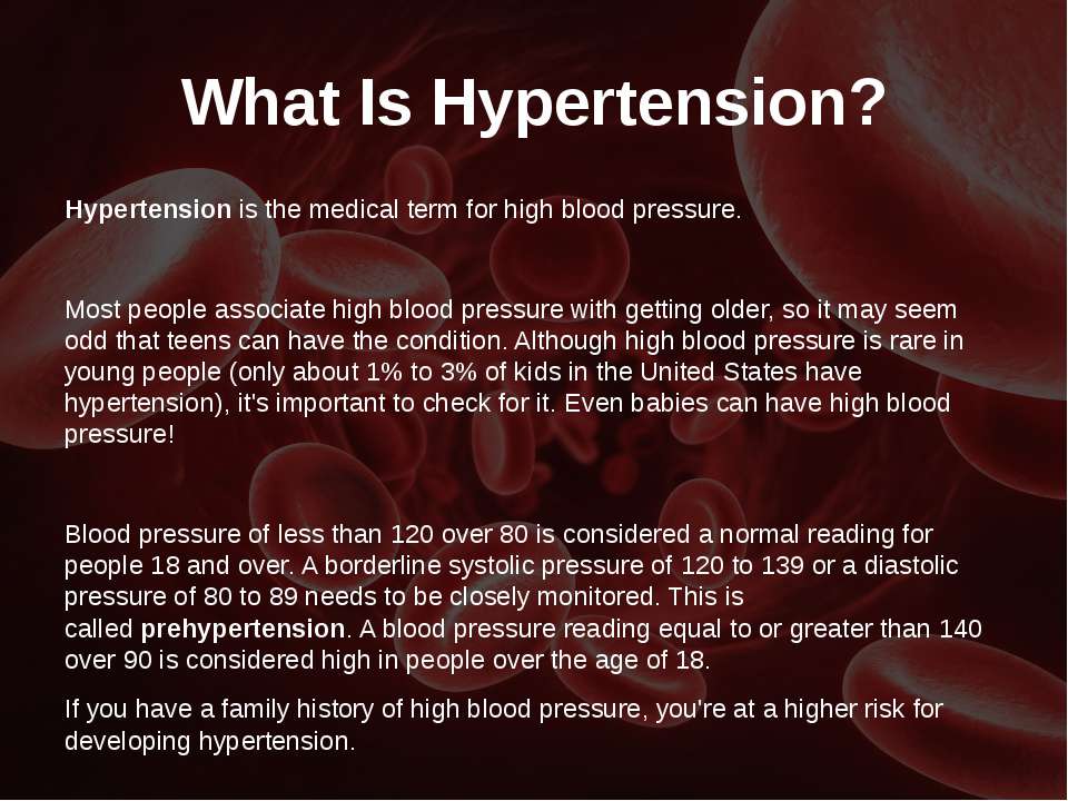 hypertension