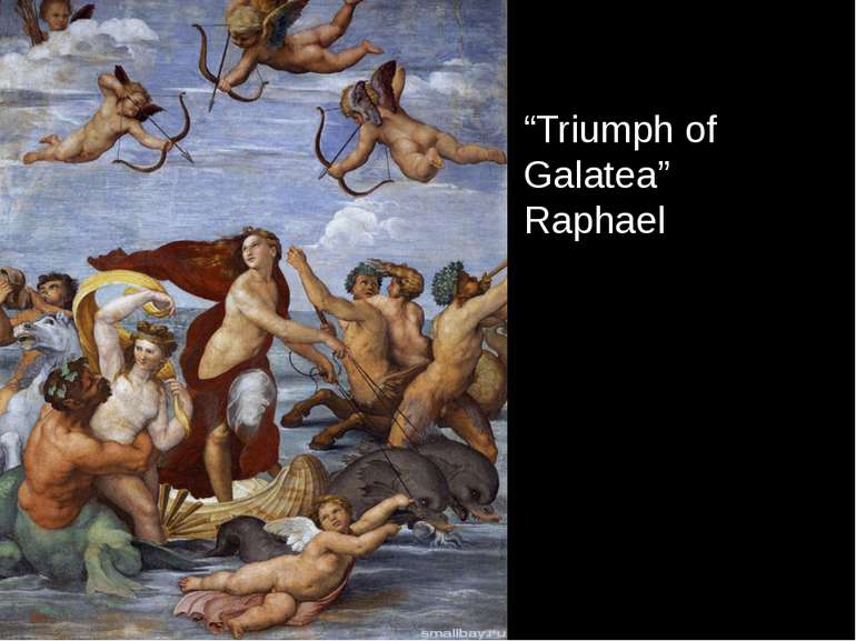 “Triumph of Galatea” Raphael