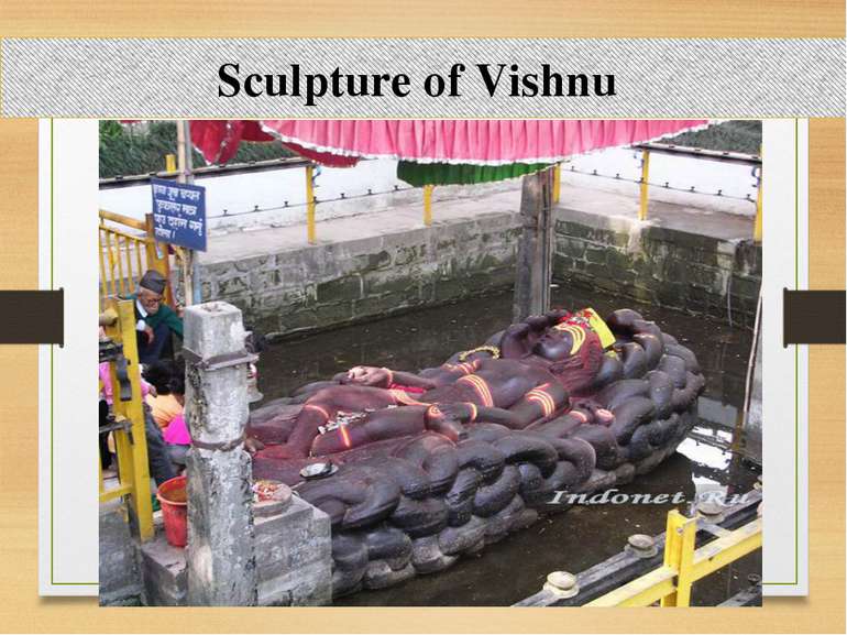 Sculpture of Vishnu