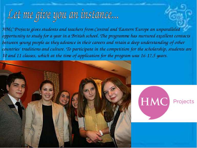 HMC Projects gives students and teachers from Central and Eastern Europe an u...