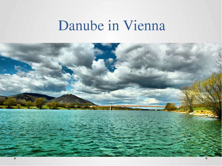 Danube in Vienna
