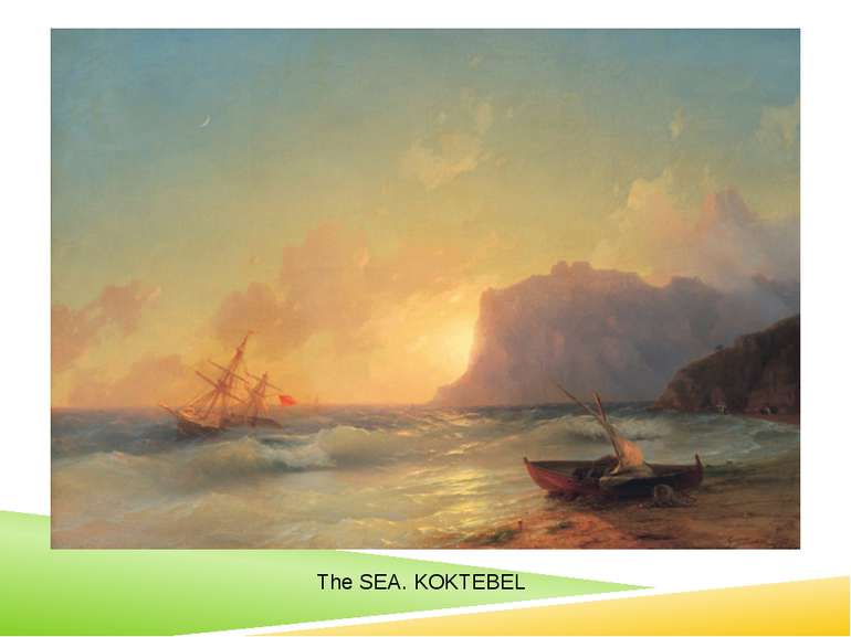 The SEA. KOKTEBEL