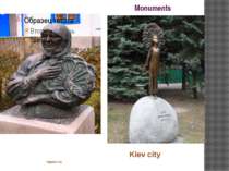 Monuments Yagotun city Kiev city