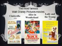 Cinderella  1950 Alice in Wonderland  1951 Lady and the Tramp 1955 The most f...