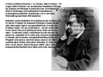 Friedrich Wilhelm Nietzsche (* 15. Oktober 1844 in Röcken; † 25. August 1900 ...