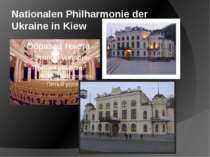 Nationalen Philharmonie der Ukraine in Kiew