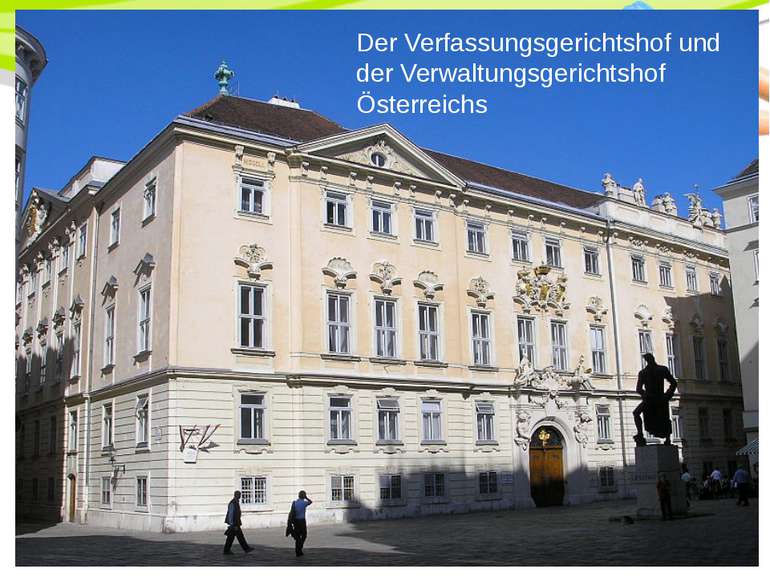 Der Verfassungsgerichtshof und der Verwaltungsgerichtshof Österreichs PowerPo...
