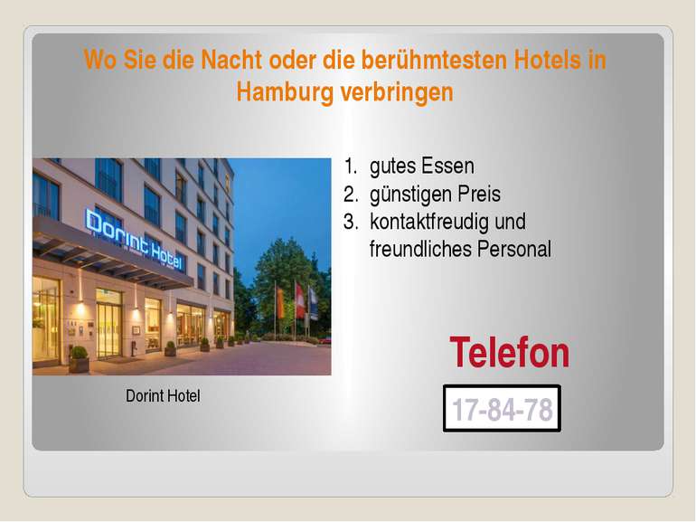 Wo Sie die Nacht oder die berühmtesten Hotels in Hamburg verbringen Dorint Ho...