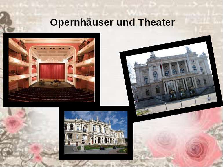 Opernhäuser und Theater