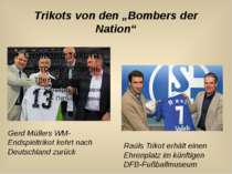 Trikots von den „Bombers der Nation“ Gerd Müllers WM-Endspieltrikot kehrt nac...