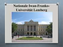 Nationale Iwan-Franko-Universität Lemberg