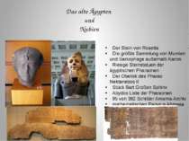Das alte Ägypten und Nubien Der Stein von Rosetta Die größte Sammlung von Mum...