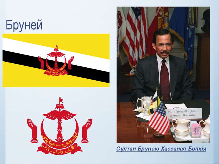 Бруней Султан Брунею Хассанал Болкія
