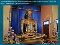 Туристи не оминають увагою і монастир Тримитр. Він відомий статуєю Золотого Б...