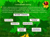 ГАЛУЗЕВИЙ СКЛАД Лісова і деревообробна промисловість об'єднує підприємства, я...