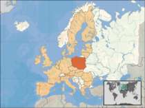 Польща займає 9-е місце в Європі за площею і 8-е за кількістю населення. Довж...