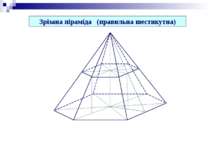 Зрізана піраміда (правильна шестикутна)