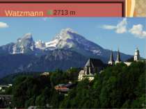 Watzmann 2713 m