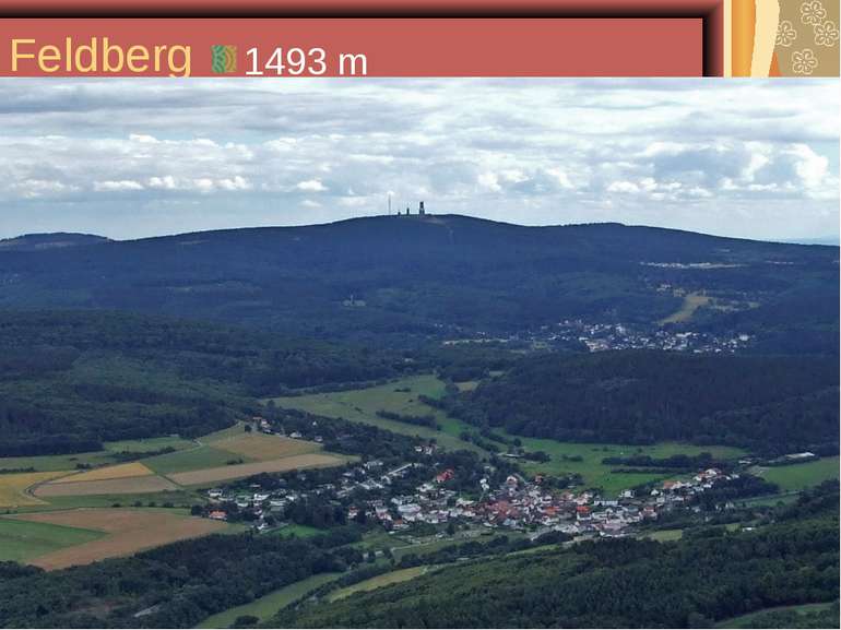 Feldberg 1493 m