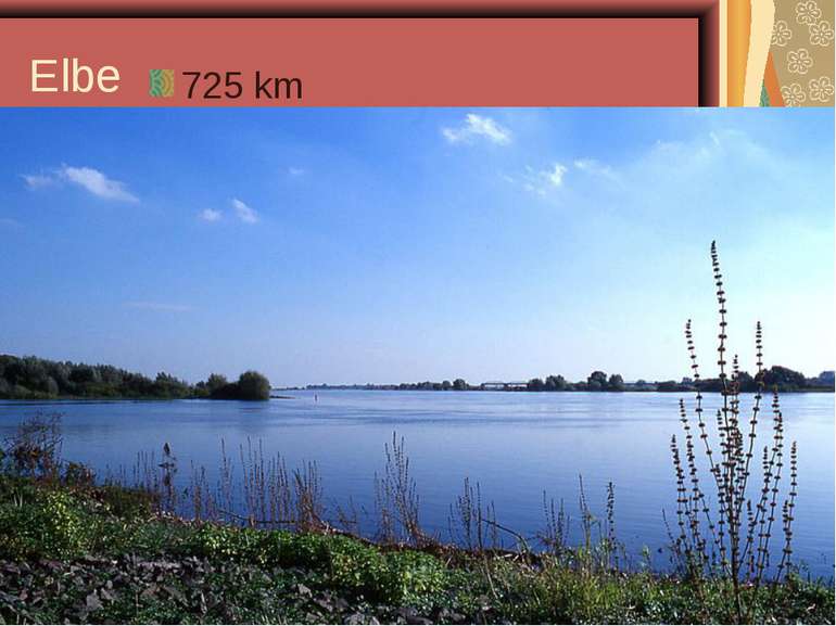 Elbe 725 km
