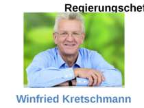 Regierungschef Winfried Kretschmann