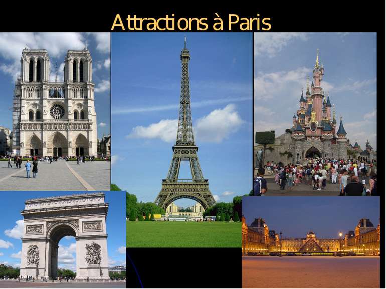 Attractions à Paris