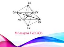 Молекула Fe(CN)6