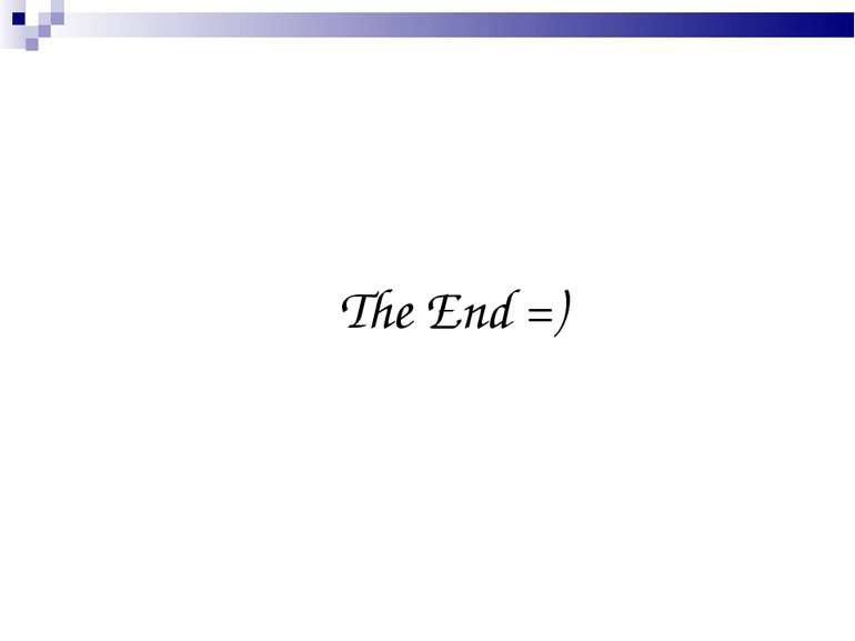 The End =)
