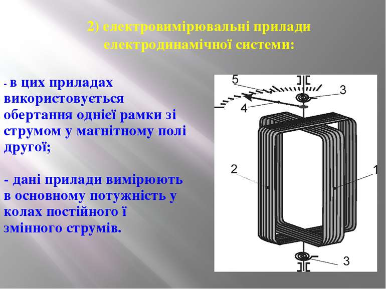 2) електровимірювальні прилади електродинамічної системи: - в цих приладах ви...