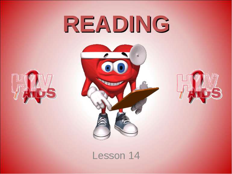 READING Lesson 14